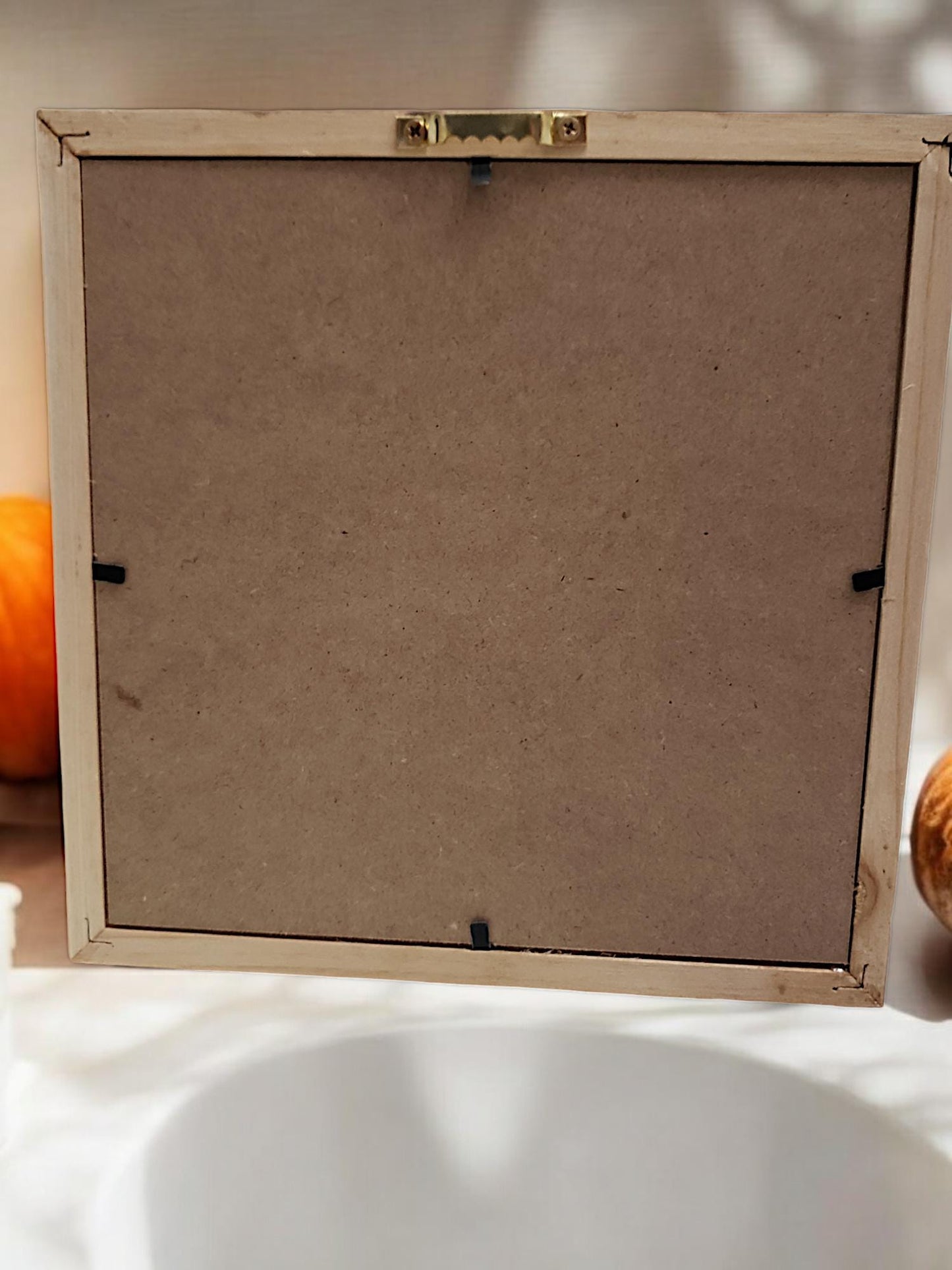 Wash Your Hands Boo" Halloween Wall Decor - 8x8 Wood Sign, Bathroom Decor